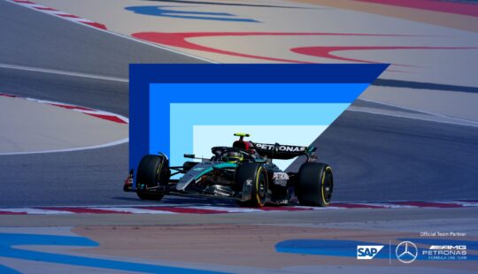 SAP携手梅赛德斯-AMG 马石油 F1 车队，亮相F1中国大奖赛  创新驱动极致表现